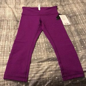 Lululemon, new with tags, Wunder Under Crop III.